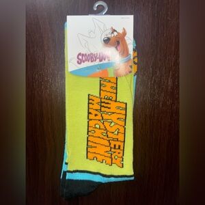 SCOOBY-DOO NOVELTY CREW SOCKS NWT MEN’S SHOE SIZE 8-12
